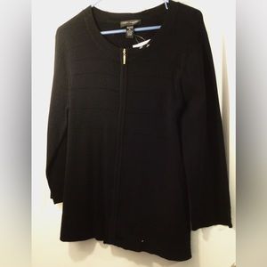 NWT Cable & Gauge Zip Pinterest Knit Cardigan XL $68